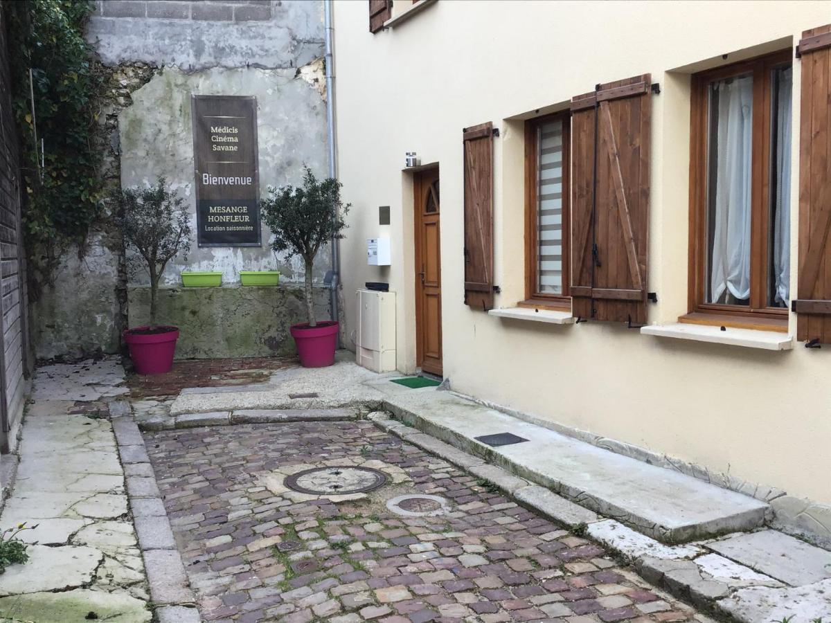 Honfleur Centre Ville Avec Garage Prive 外观 照片